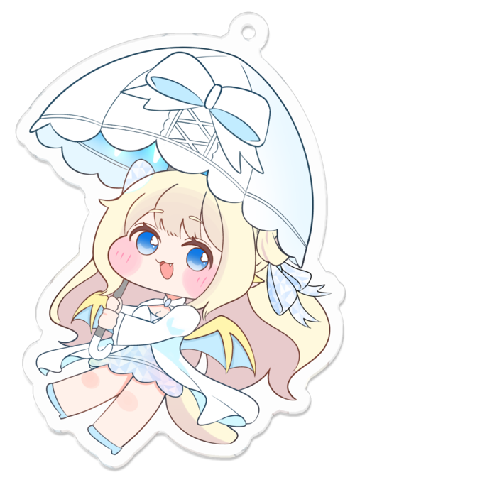 アクリルキーホルダー - 70 x 70 (mm)