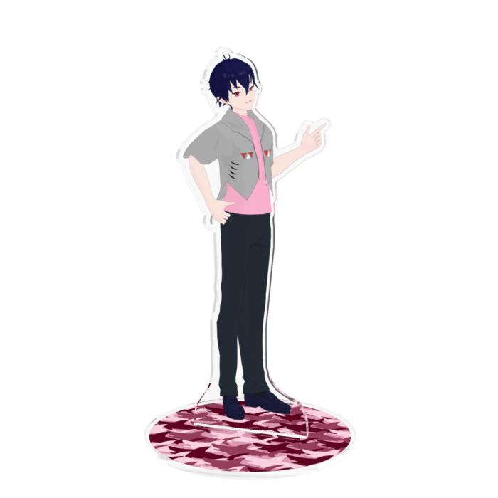 指ぱっちんガルくん - 160x160mm