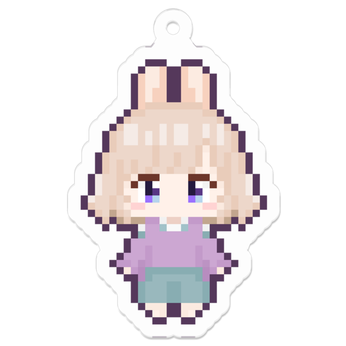 アクリルキーホルダー - 50 x 50 (mm)