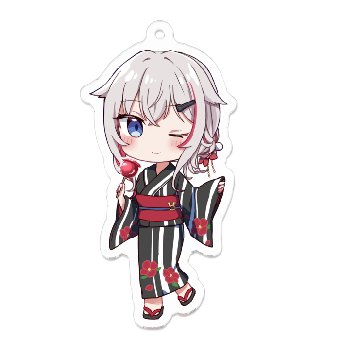 アクリルキーホルダー - 70 x 70 (mm)