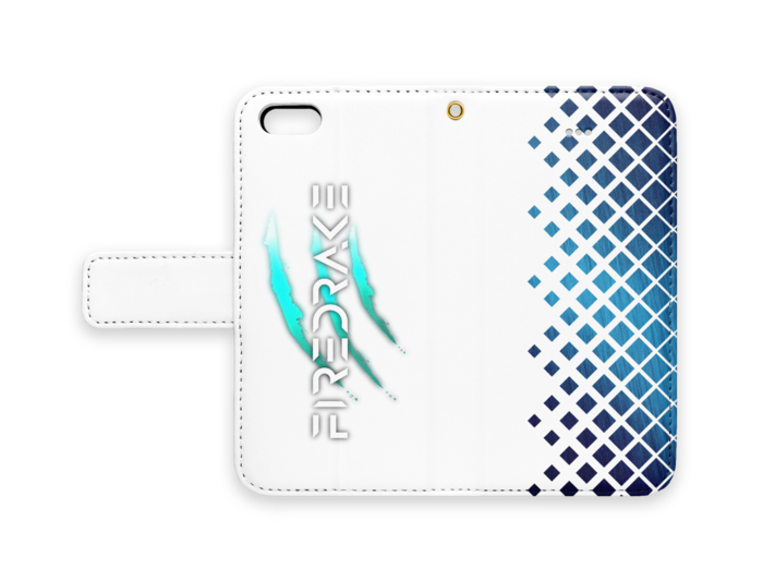 【ホワイト×ブルー】iPhone 5 / 5s / SE
