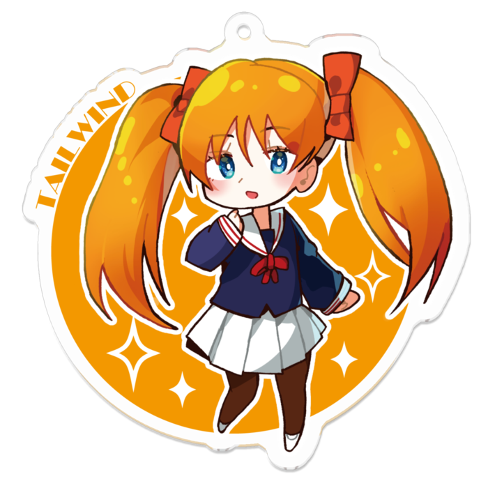 アクリルキーホルダー - 70 x 70 (mm)
