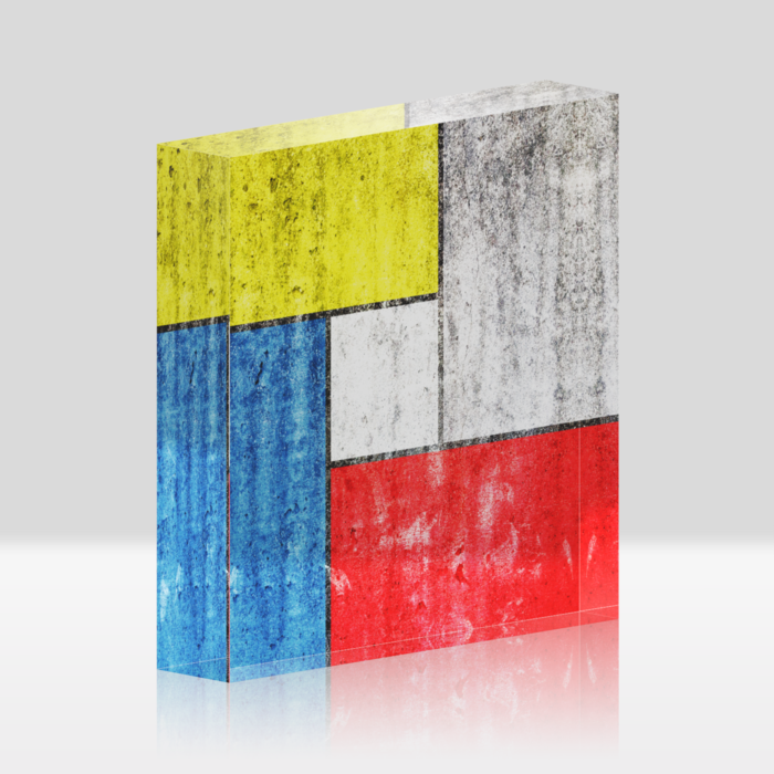 アクリルブロック - 100x100mm