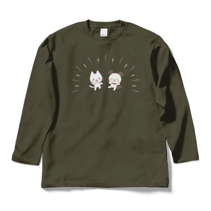 ロングスリーブTシャツ　アーミーグリーン　L