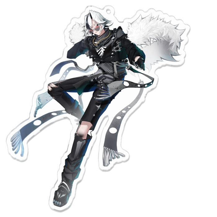 アクリルキーホルダー - 100 x 100 (mm)