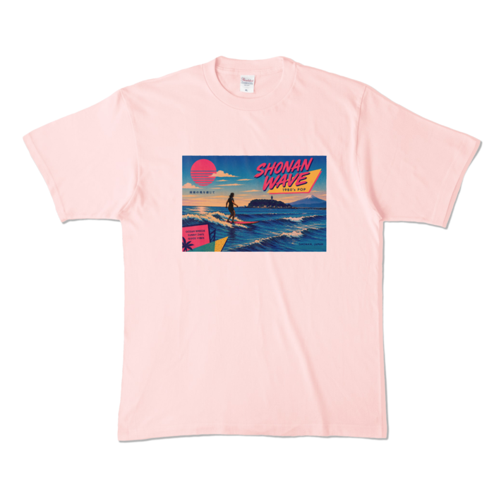 カラーTシャツ - XL - ライトピンク (淡色)