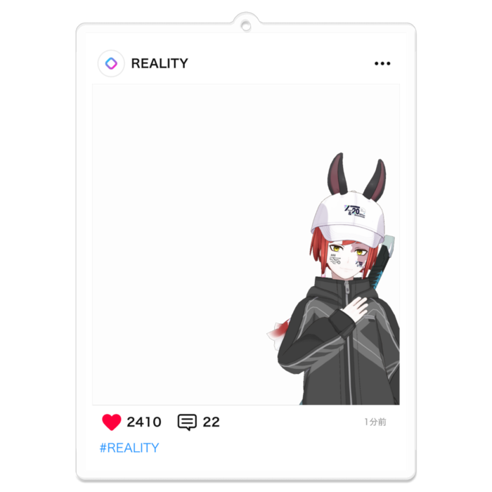 アクリルキーホルダー - 100 x 100 (mm)