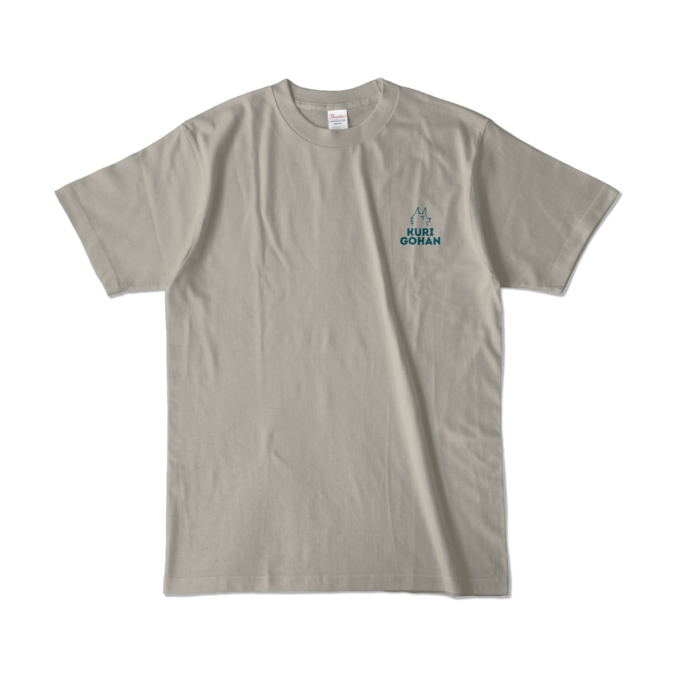 Tシャツ(グレー) - L - 通常オオカミさん
