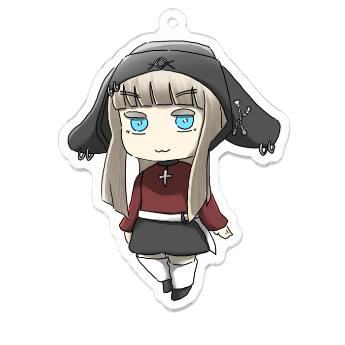 アクリルキーホルダー - 70 x 70 (mm)