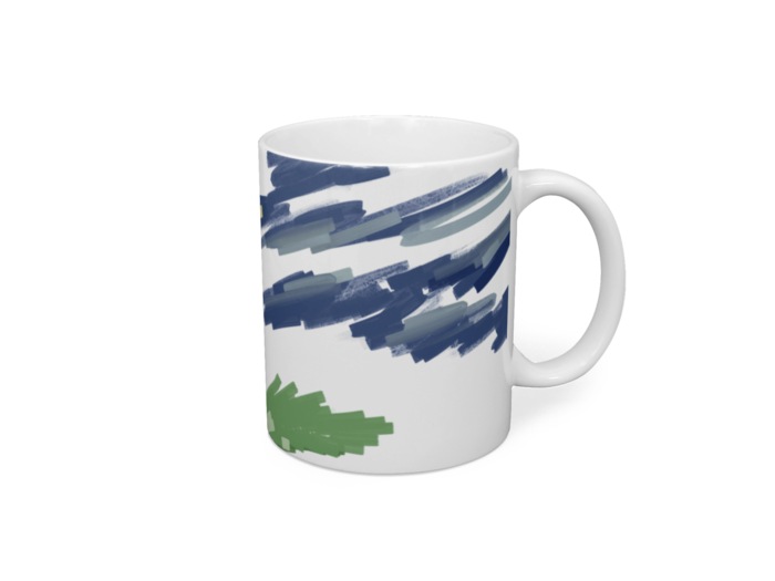 マグカップ - 直径 8 cm / 高さ 9.5 cm