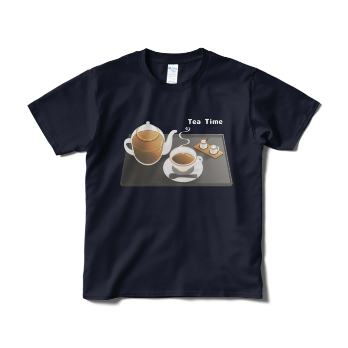 Tシャツ短納期　紺色　S