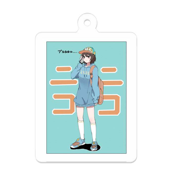 アクリルキーホルダー - 50 x 50 (mm)