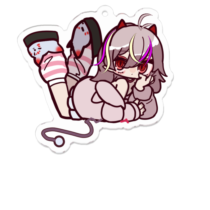 アクリルキーホルダー - 70 x 70 (mm)