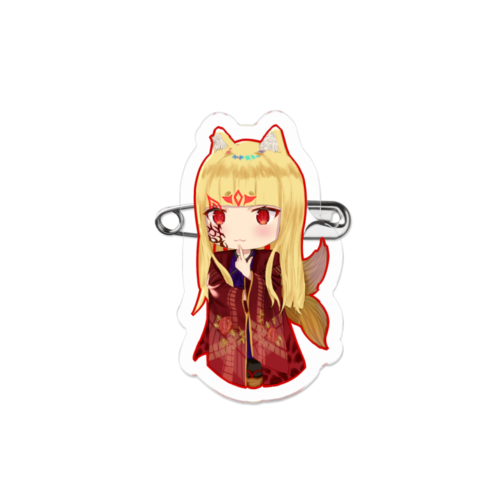 アクリルバッジ - 50 x 50 (mm)