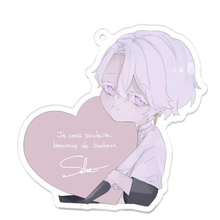 アクリルキーホルダー - 70 x 70 (mm)