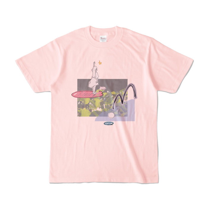 カラーTシャツ - S - ライトピンク (淡色)