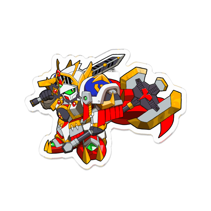 アクリルバッジ - 70 x 70 (mm)