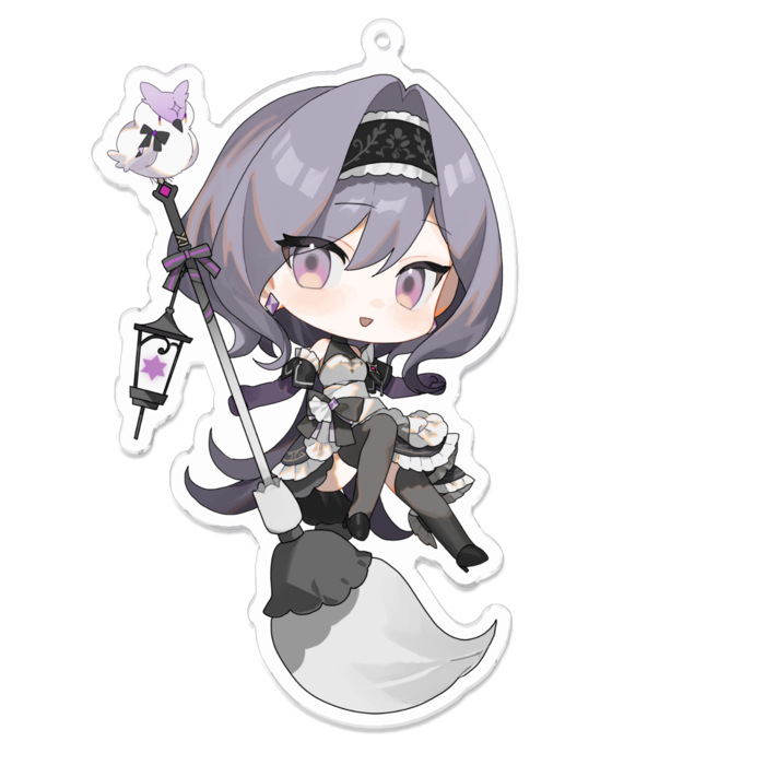 アクリルキーホルダー - 100 x 100 (mm)
