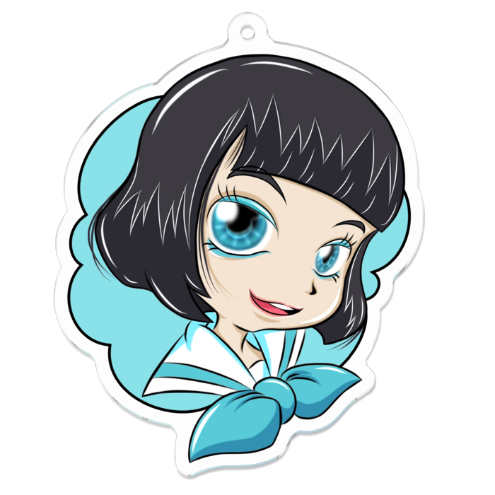 アクリルキーホルダー - 70 x 70 (mm)