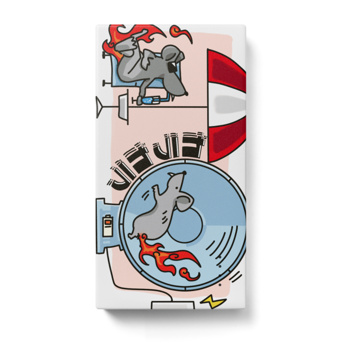 モバイルバッテリー - 123 x 65 (mm)