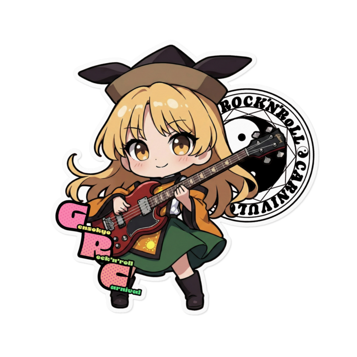 ステッカー - 160 x 160 (mm)