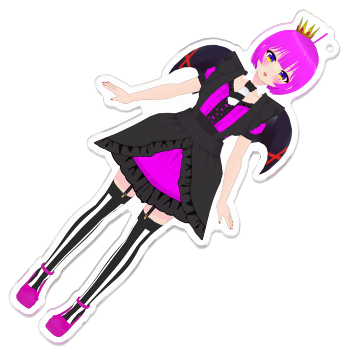 アクリルキーホルダー - 100 x 100 (mm)