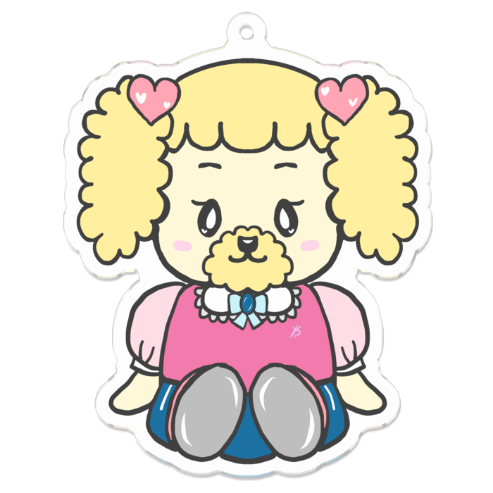 アクリルキーホルダー - 70 x 70 (mm)