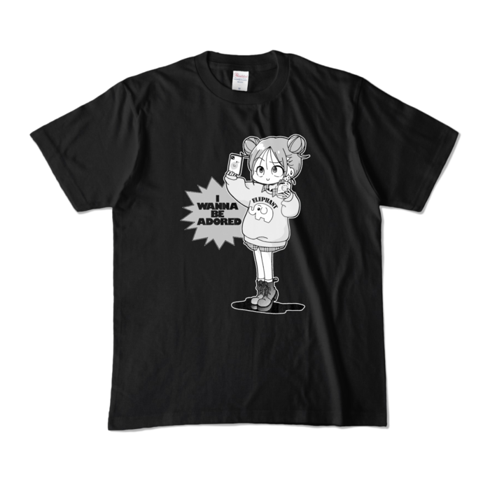 カラーTシャツ - M - ブラック (濃色)