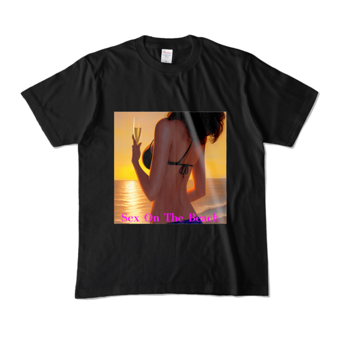 カラーTシャツ - M - ブラック (濃色)