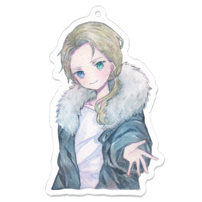 アクリルキーホルダー - 70 x 70 (mm)