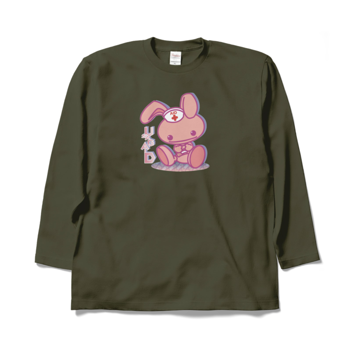 ロングスリーブTシャツ - XL - アーミーグリーン