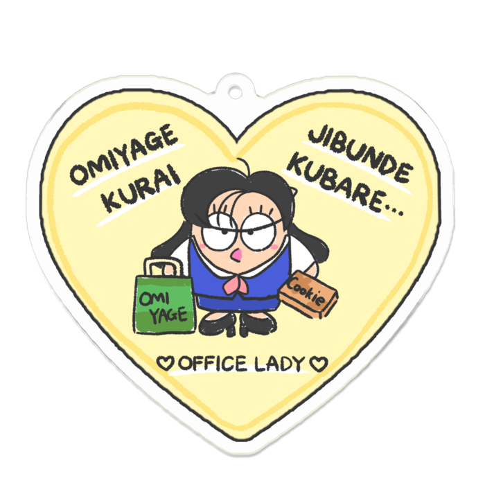 アクリルキーホルダー - 70 x 70 (mm)