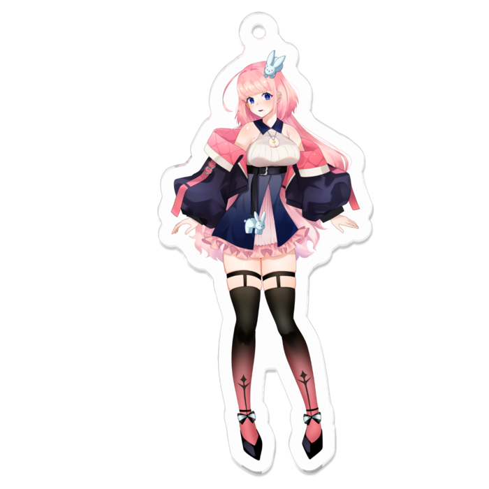 アクリルキーホルダー - 70 x 70 (mm)