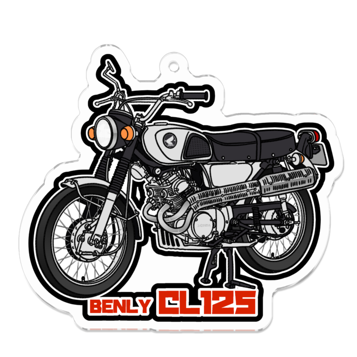 アクリルキーホルダー - 70 x 70 (mm)