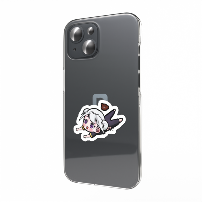 ふわふわスマホステッカー
