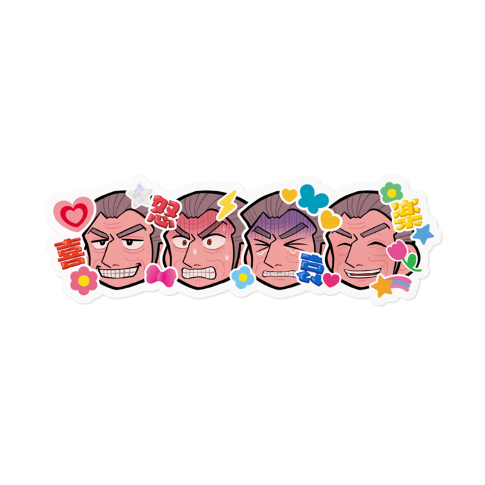 ステッカー - 160 x 160 (mm)