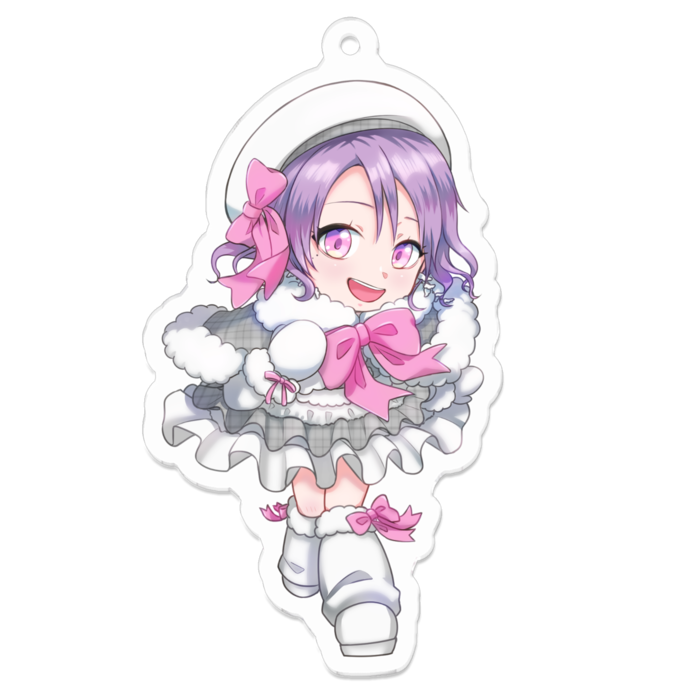 アクリルキーホルダー - 70 x 70 (mm)
