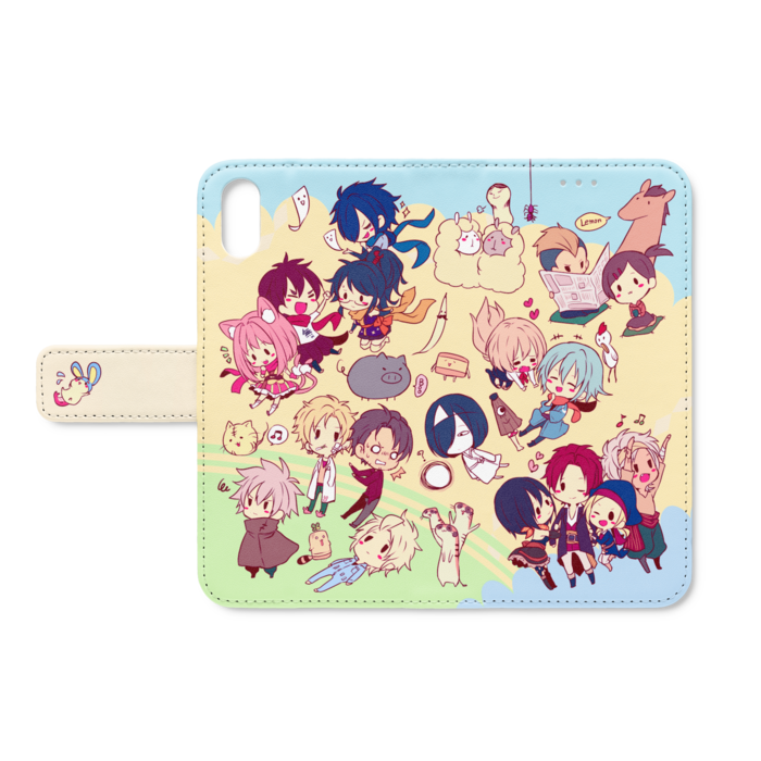 手帳型iPhoneケース - iPhone X - ストラップ穴 なし