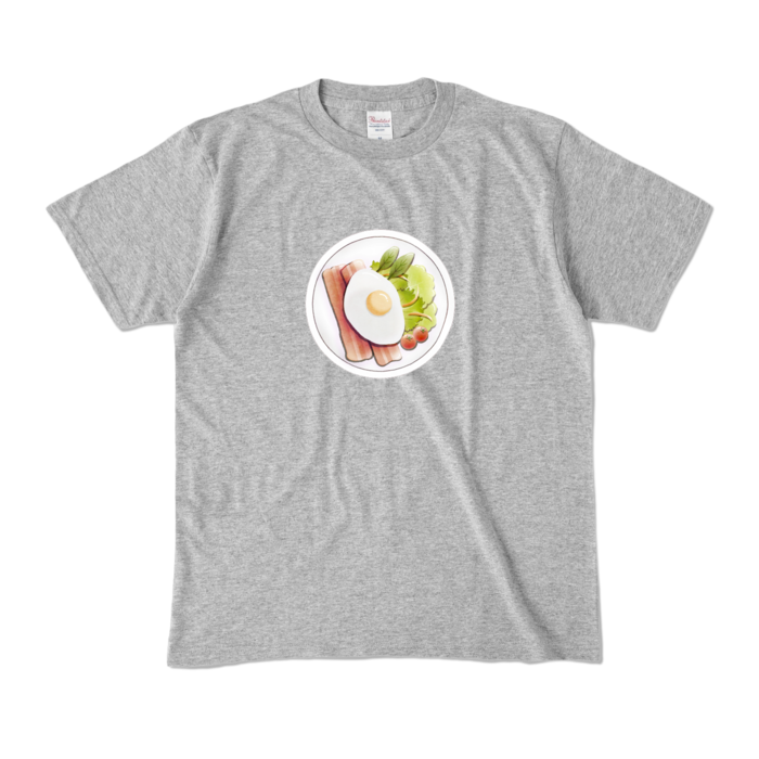 カラーTシャツ 灰色 M