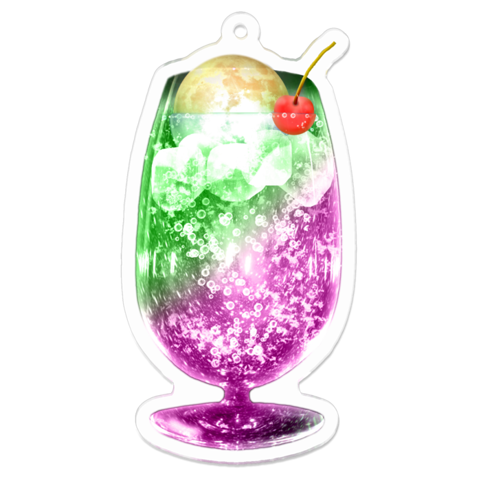 アクリルキーホルダー - 70 x 70 (mm)