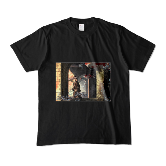 カラーTシャツ - M - ブラック (濃色)