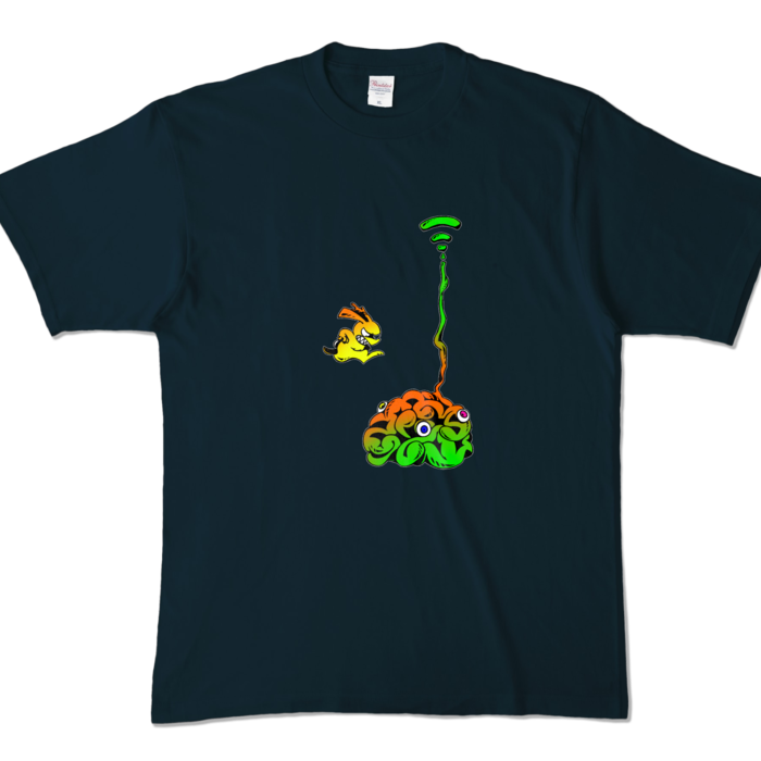 カラーTシャツ - XL - ネイビー (濃色)(5)