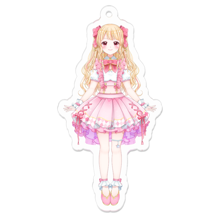 アクリルキーホルダー - 70 x 70 (mm)
