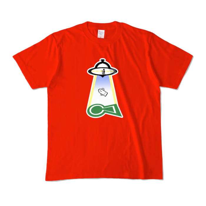 カラーTシャツ - M - レッド (濃色)