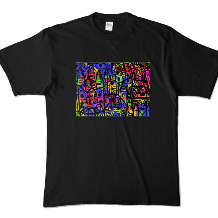 カラーTシャツ - XL - ブラック (濃色)