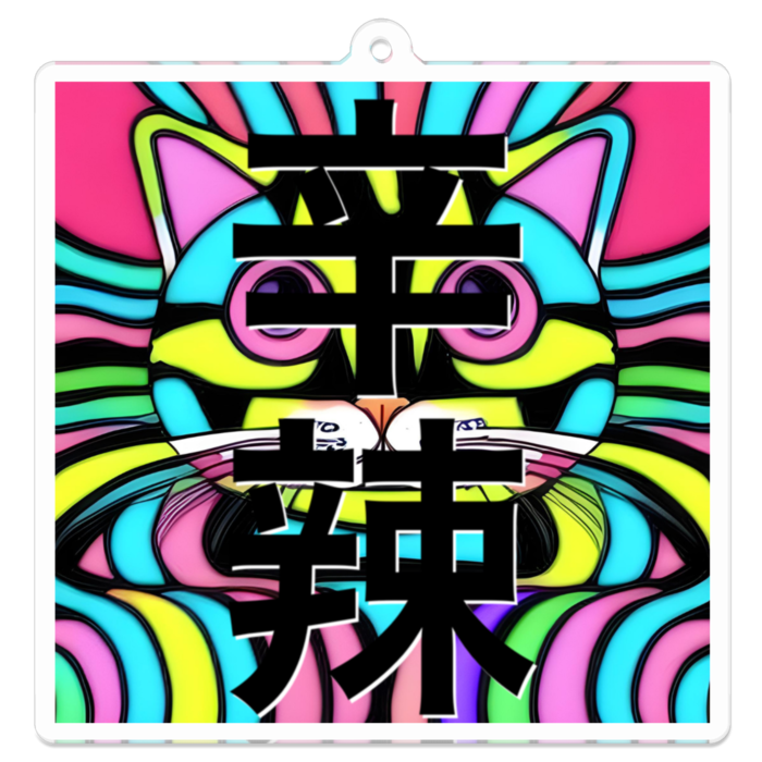 アクリルキーホルダー - 70 x 70 (mm)