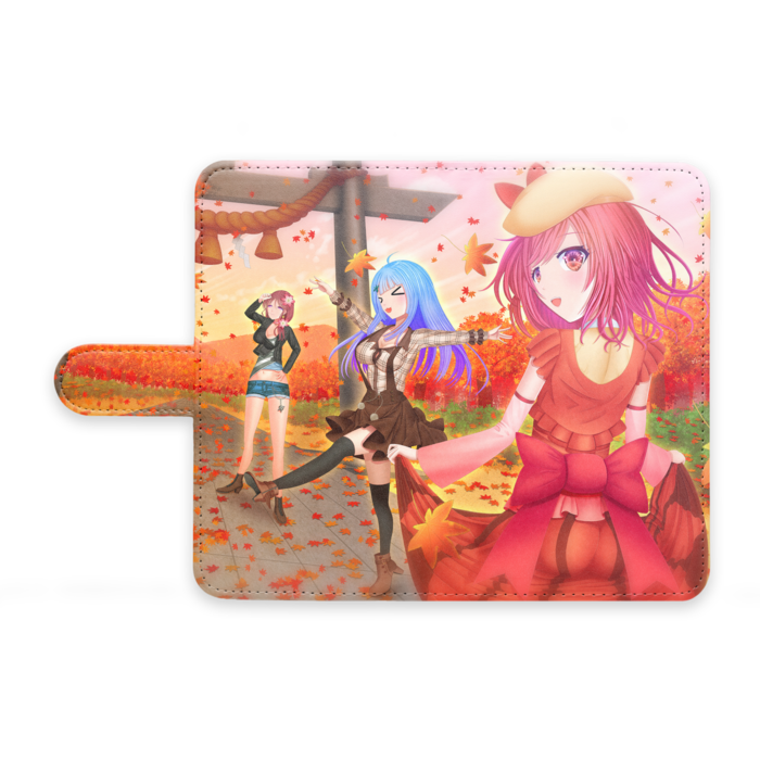 手帳型Androidケース - M - ストラップ穴 なし