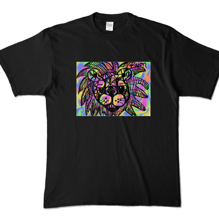 カラーTシャツ - XL - ブラック (濃色)