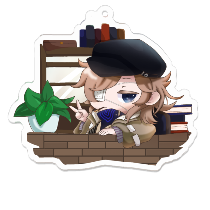 アクリルキーホルダー - 70 x 70 (mm)