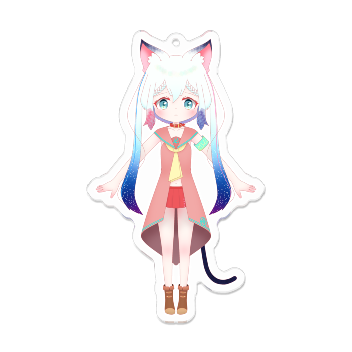 アクリルキーホルダー - 100 x 100 (mm)